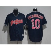 MLB Cleveland Indians 10 Edwin Encarnacion 2017 New Cool Base Baseball Men Jersey