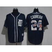 MLB Detroit Tigers 24 Miguel Cabrera 2017 New Cool Base Baseball Men Jersey