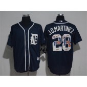 MLB Detroit Tigers 28 J. D. Martinez 2017 New Cool Base Baseball Men Jersey
