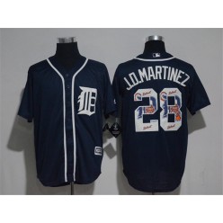 MLB Detroit Tigers 28 J. D. Martinez 2017 New Cool Base Baseball Men Jersey