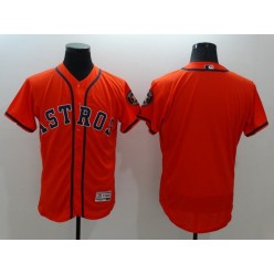 MLB Houston Astros Blank Orange 2016 Flexbase Majestic Baseball Men Jersey