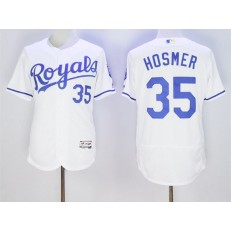 MLB Kansas City Royals 35 Eric Hosmer White 2016 Flexbase Majestic Baseball Men Jersey