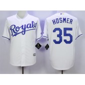 MLB Kansas City Royals 35 Eric Hosmer White New Cool Base Men Jersey