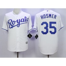 MLB Kansas City Royals 35 Eric Hosmer White New Cool Base Men Jersey