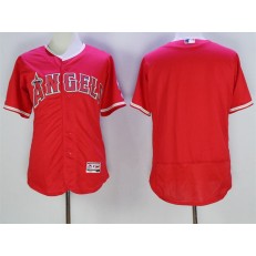 MLB LA Angels Of Anaheim Blank Red Flexbase 2016 Player Men Jersey