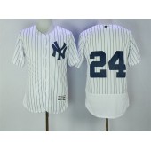 MLB New York Yankees 24 Gary Sanchez Home White 2016 Flexbase Majestic Baseball Men Jersey