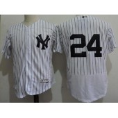 MLB New York Yankees 24 Gary Sanchez Retired White 2016 Flexbase Majestic Baseball Men Jersey