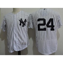 MLB New York Yankees 24 Gary Sanchez Retired White 2016 Flexbase Majestic Baseball Men Jersey