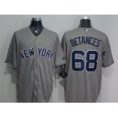 MLB New York Yankees 68 Dellin Betances Grey New Cool Base Stitched Men Jersey