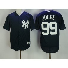 MLB New York Yankees 99 Aaron Judge Navy Blue New Cool Base Stitched Men Jersey