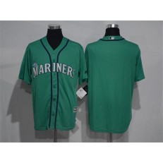 MLB Seattle Mariners Blank Green New Cool Base Stitched Men Jersey