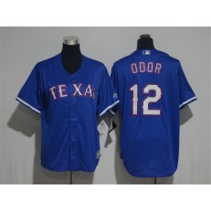 MLB Texas Rangers 12 Rougned Odor Blue New Cool Base Men Jersey