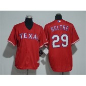 MLB Texas Rangers 29 Adrian Beltre Red New Cool Base Stitched Baseball Men Jersey