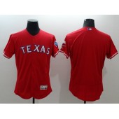 MLB Texas Rangers Blank Red Flexbase Authentic Collection Stitched Men Jersey