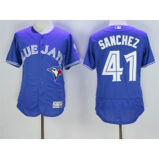MLB Toronto Blue Jays 41 Aaron Sanchez Blue Flexbase 2016 Player Men Jersey