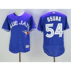 MLB Toronto Blue Jays 54 Roberto Osuna Blue Flexbase 2016 Player Men Jersey