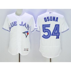MLB Toronto Blue Jays 54 Roberto Osuna White Flexbase 2016 Player Men Jersey