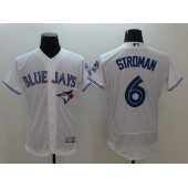MLB Toronto Blue Jays 6 Marcus Stroman Retired White 2016 Flexbase Majestic Baseball Men Jersey