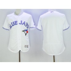 MLB Toronto Blue Jays Blank White Flexbase 2016 Player Men Jersey