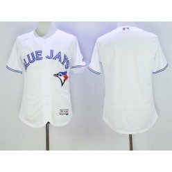 MLB Toronto Blue Jays Blank White Flexbase 2016 Player Men Jersey
