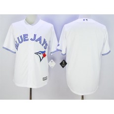 MLB Toronto Blue Jays Blank White New Cool Base Men Jersey