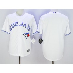 MLB Toronto Blue Jays Blank White New Cool Base Men Jersey