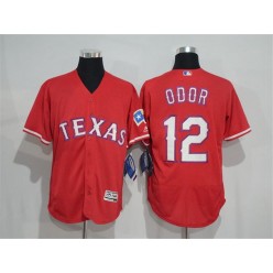 MLB Texas Rangers 12 Red 2016 Flexbase Stitched Baseball Men Jersey