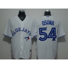 MLB Toronto Blue Jays 54 Roberto Osuna Home White New Cool Base Men Jersey