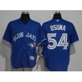 MLB Toronto Blue Jays 54 Roberto Osuna Royal Blue 2016 Flexbase Majestic Baseball Men Jersey