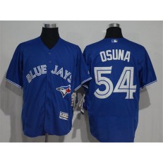 MLB Toronto Blue Jays 54 Roberto Osuna Royal Blue 2016 Flexbase Majestic Baseball Men Jersey