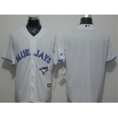 MLB Toronto Blue Jays Blank Home White New Cool Base Men Jersey