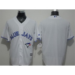 MLB Toronto Blue Jays Blank Home White New Cool Base Men Jersey