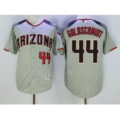 MLB Arizona Diamondbacks 44 Paul Goldschmidt Retired Road Gray Brick 2016 Flexbase Majestic Baseball Men Jersey