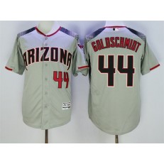 MLB Arizona Diamondbacks 44 Paul Goldschmidt Retired Road Gray Brick 2016 Flexbase Majestic Baseball Men Jersey