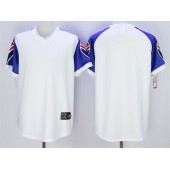 MLB Atlanta Braves Blank White 1974 Throwback Cool Base Men Jersey