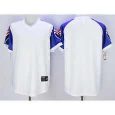 MLB Atlanta Braves Blank White 1974 Throwback Cool Base Men Jersey