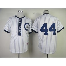 MLB Chicago Cubs 44 Anthony Rizzo 1909 White Pullover Men Jersey