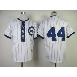 MLB Chicago Cubs 44 Anthony Rizzo 1909 White Pullover Men Jersey