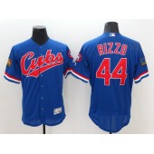 MLB Chicago Cubs 44 Anthony Rizzo Blue Flexbase Majestic 1994 Collection Men Jersey