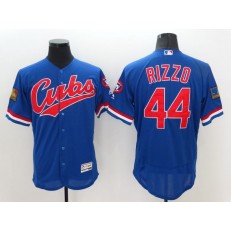 MLB Chicago Cubs 44 Anthony Rizzo Blue Flexbase Majestic 1994 Collection Men Jersey