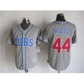 MLB Chicago Cubs 44 Anthony Rizzo Gray Alternate 2015 Cool Base Men Jersey