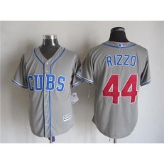 MLB Chicago Cubs 44 Anthony Rizzo Gray Alternate 2015 Cool Base Men Jersey