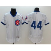 MLB Chicago Cubs 44 Anthony Rizzo No Name White Pullover 2016 Flexbase Majestic Baseball Men Jersey