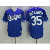 MLB Los Angeles Dodgers 35 Cody Bellinger Blue New Cool Base Stitched Men Jersey