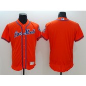MLB New York Mets Blank Retired Los Orange 2016 Flexbase Majestic Baseball Men Jersey