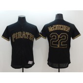 MLB Pittsburgh Pirates 22 Andrew McCutchen Black Flexbase Men Jersey