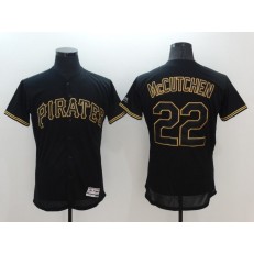 MLB Pittsburgh Pirates 22 Andrew McCutchen Black Flexbase Men Jersey