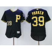 MLB Pittsburgh Pirates 39 Dave Parker Black 2016 Flexbase Majestic Baseball Men Jersey
