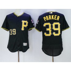 MLB Pittsburgh Pirates 39 Dave Parker Black 2016 Flexbase Majestic Baseball Men Jersey