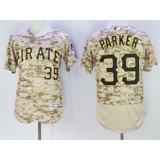 MLB Pittsburgh Pirates 39 Dave Parker Retired Camo Collection 2016 Flexbase Majestic Baseball Men Jersey